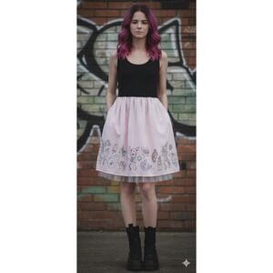 Hot Topic Dress L Kawaii Coquette Pastel Goth Fairy Goth Tulle Martinez Cry Baby